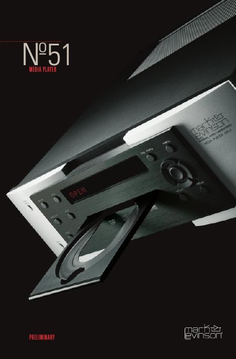 mark levinson no 51 brochure