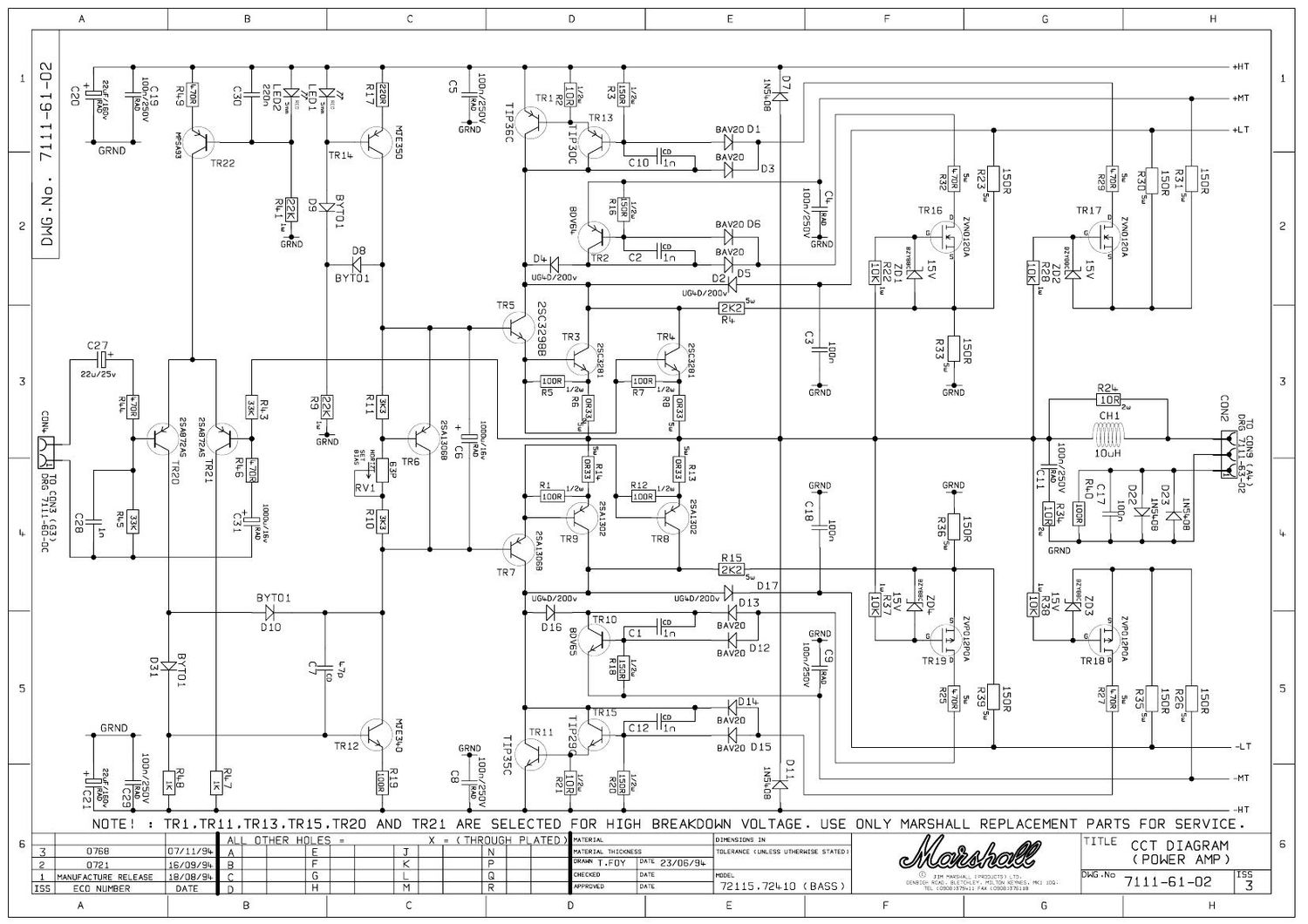 Marshall 7111 61 02 Schematic