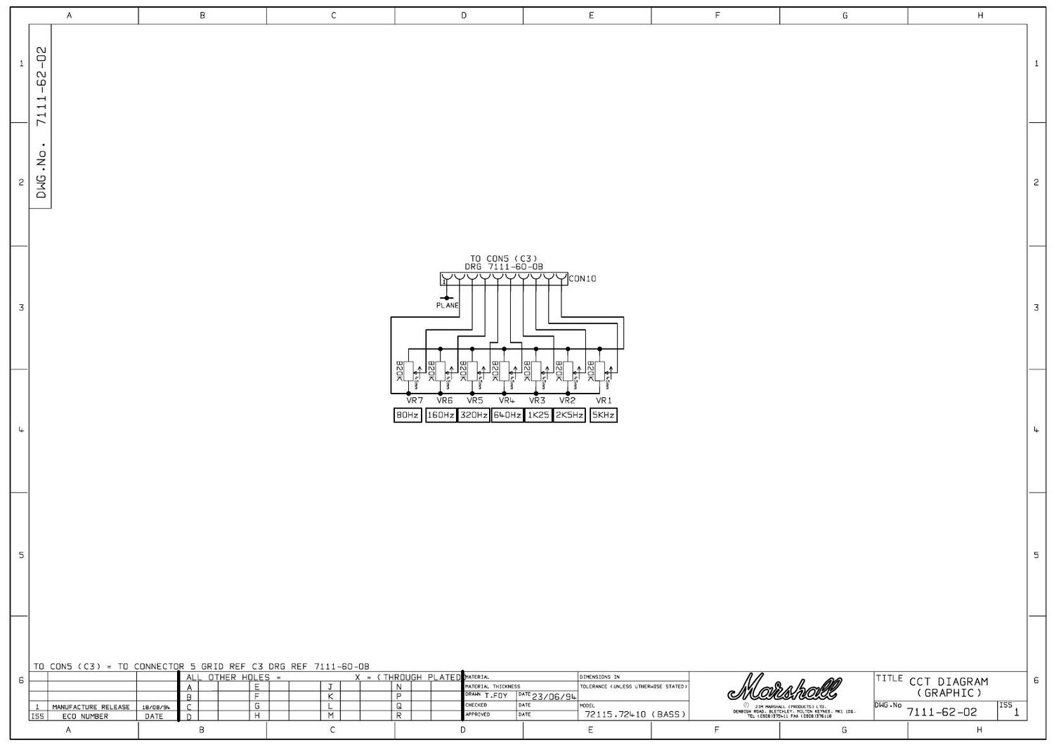 Marshall 7111 62 02 Schematic