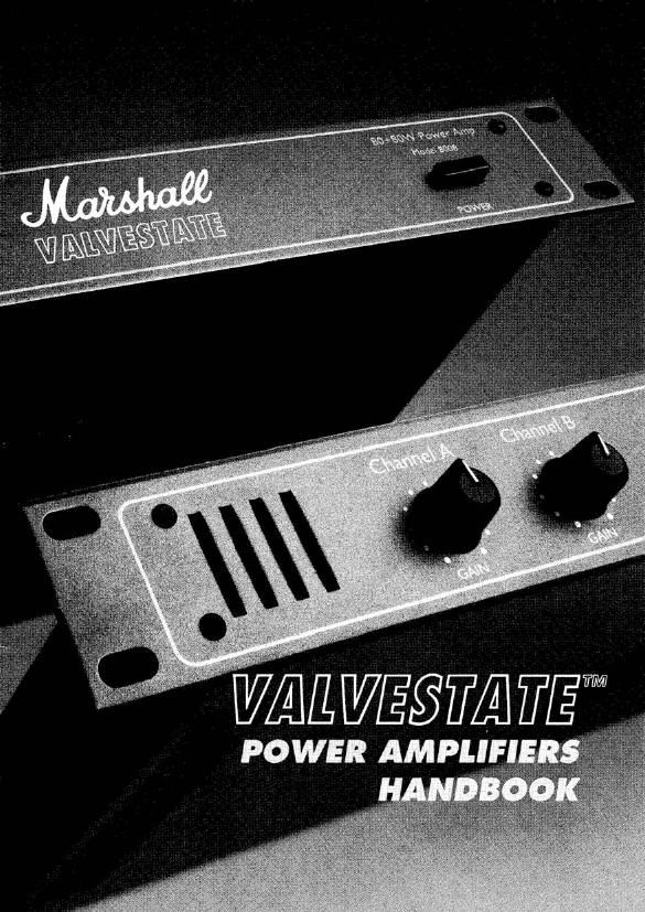 Marshall 8004 8008 Handbook