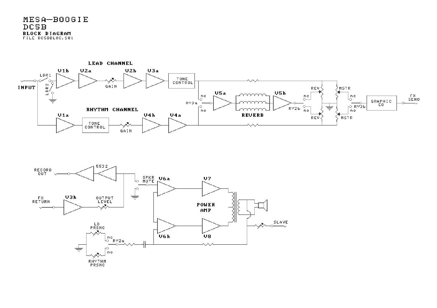 mesaboogie dual caliber dc 5b schematics