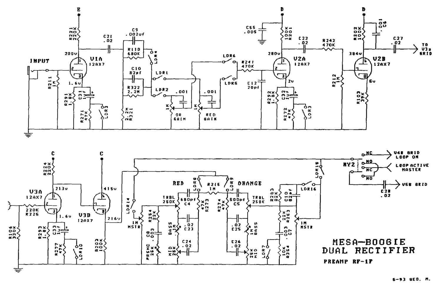 mesaboogie dual rectifier schematics