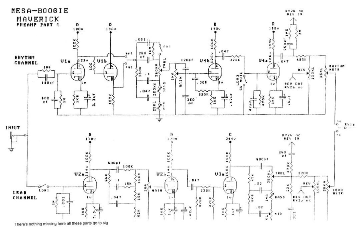 mesaboogie maverick schematics