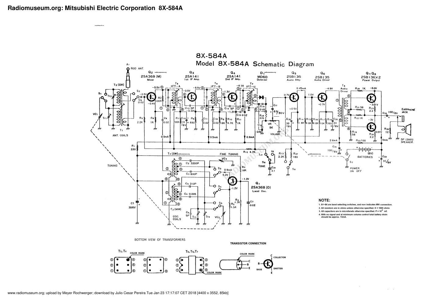 mitsubishi 8x 584a