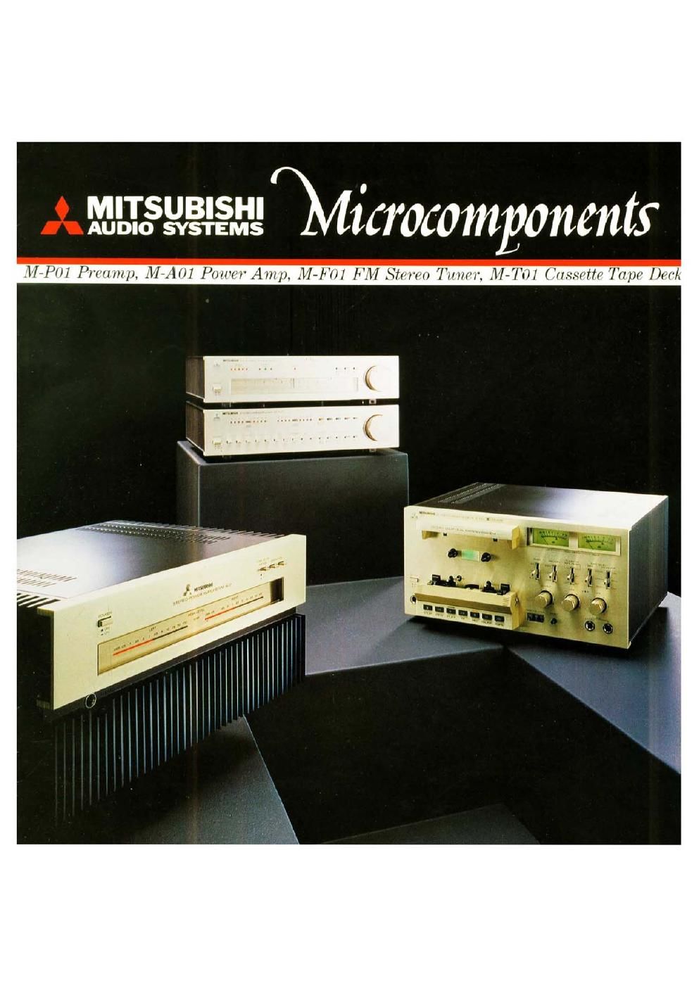 mitsubishi catalog microcomponents 1980