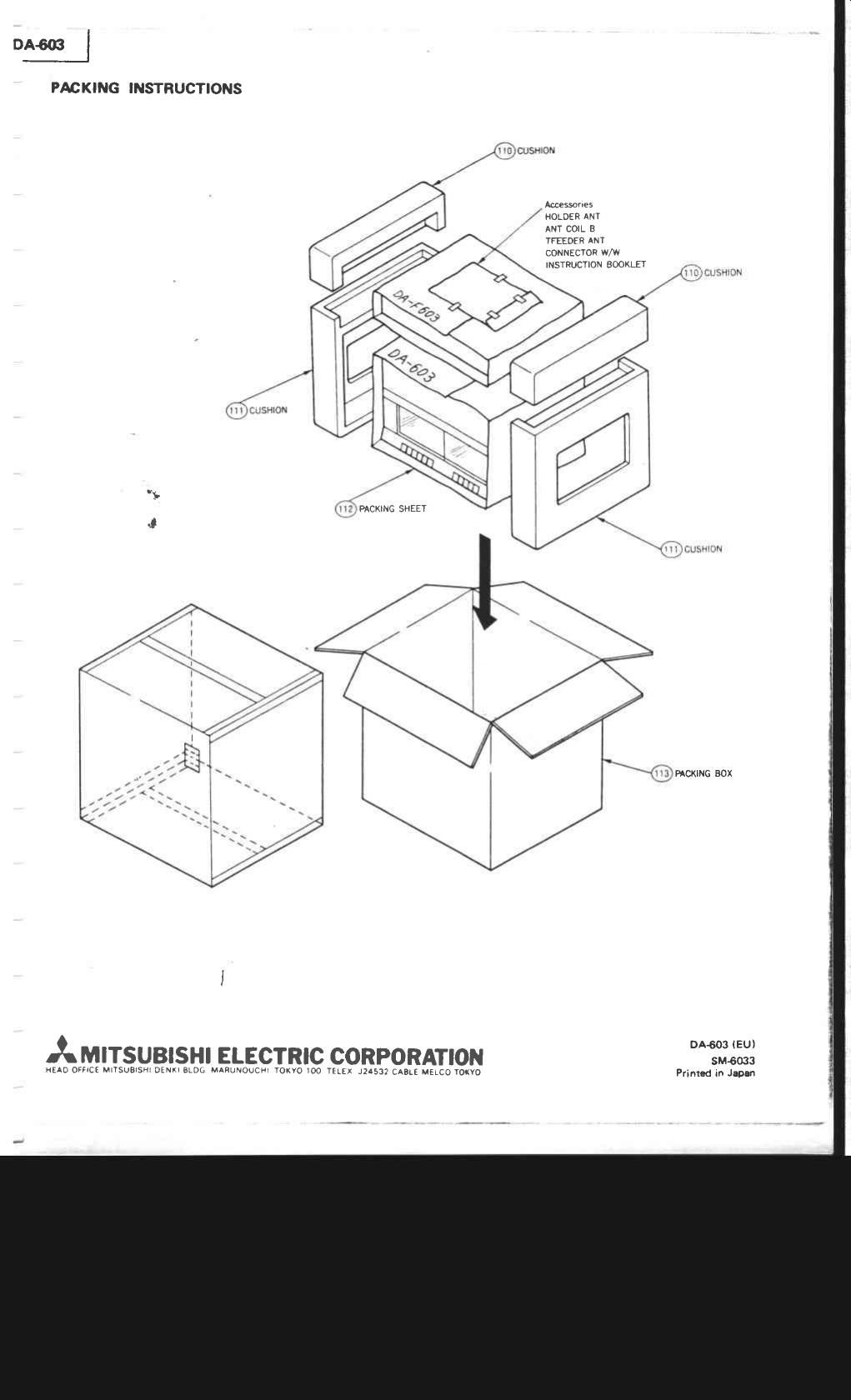 mitsubishi da 603