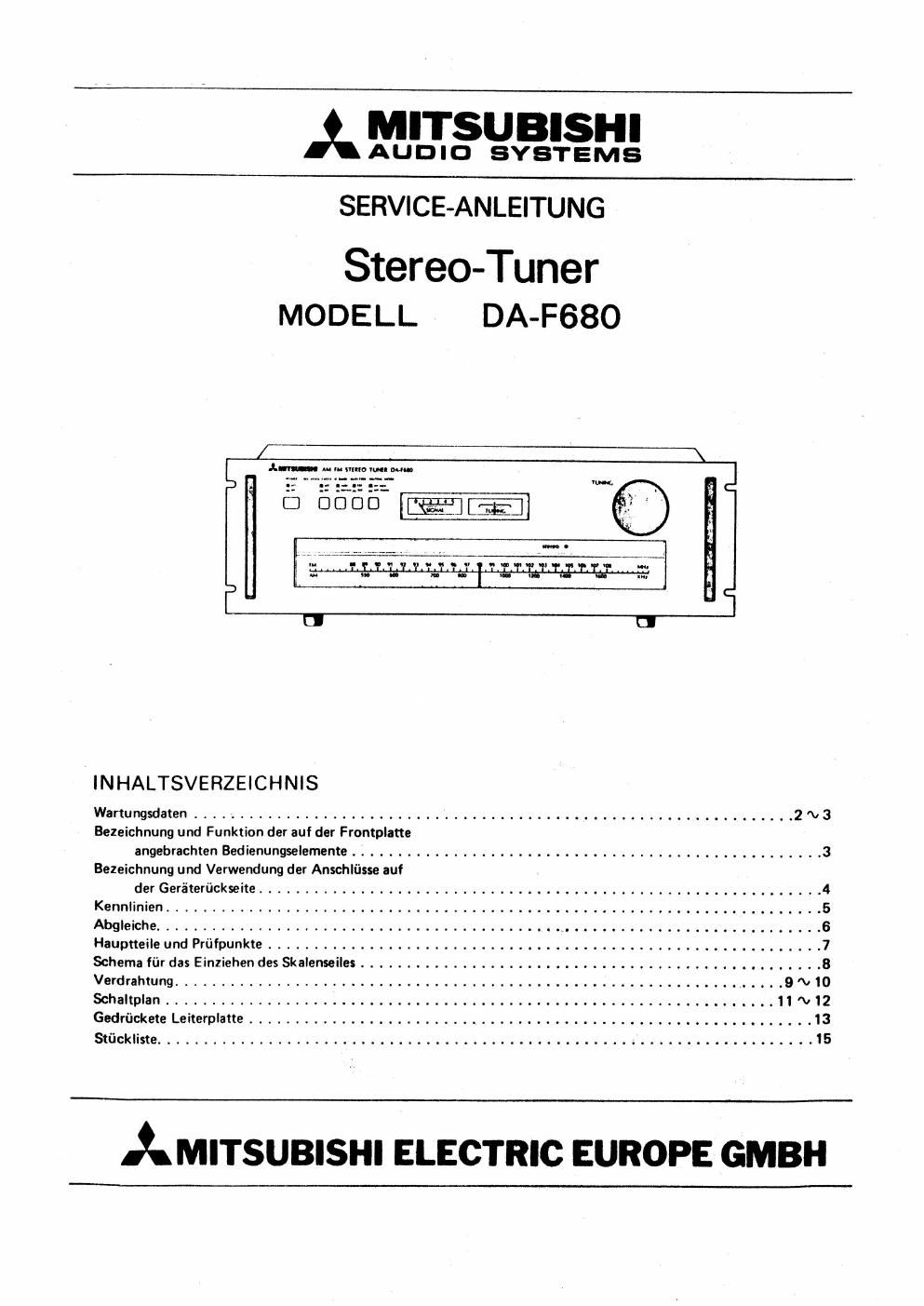 mitsubishi da f680 service manual 1