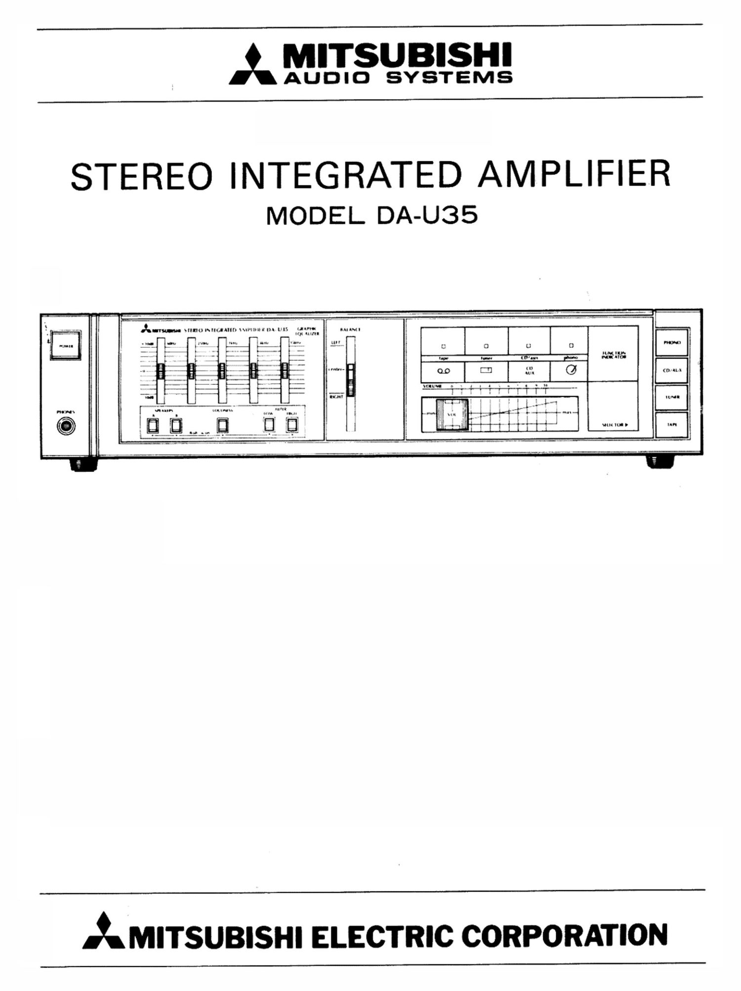 mitsubishi da u35 schematic