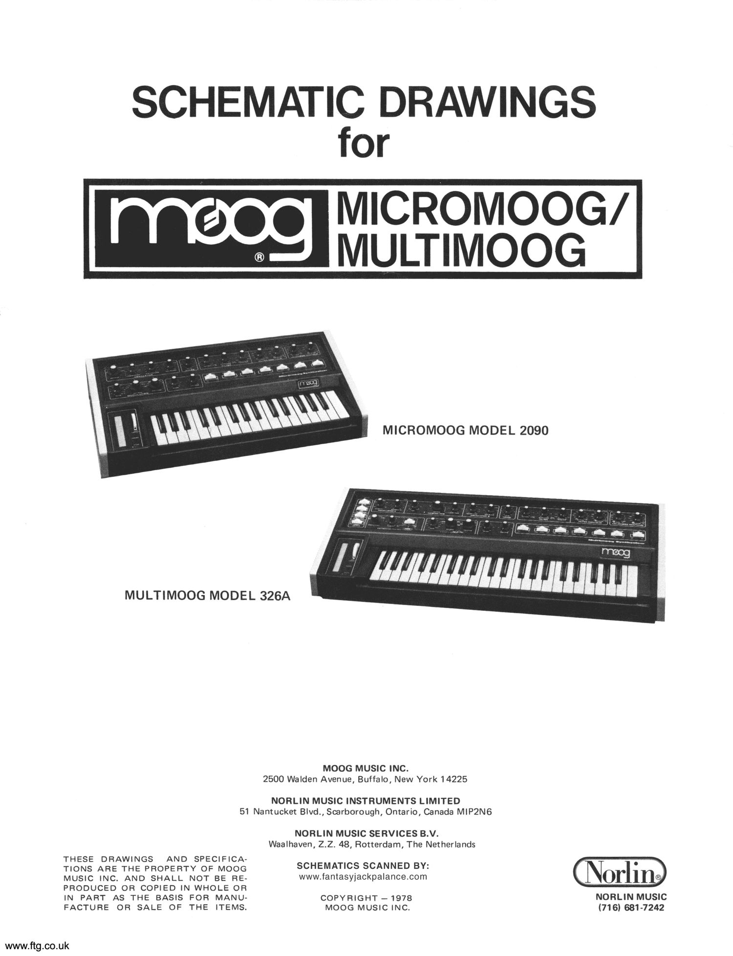 moog micromoog multimoog schematics