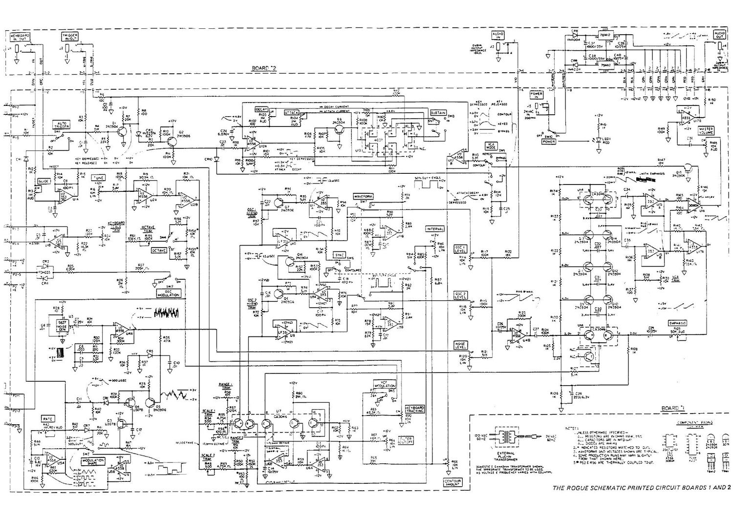 moog rouge schematics