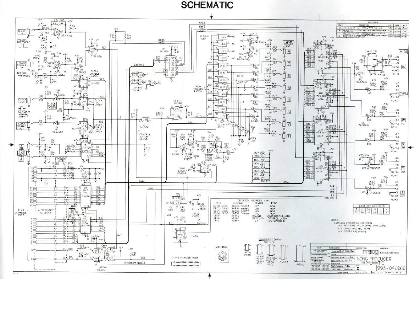 moog song producer schematic