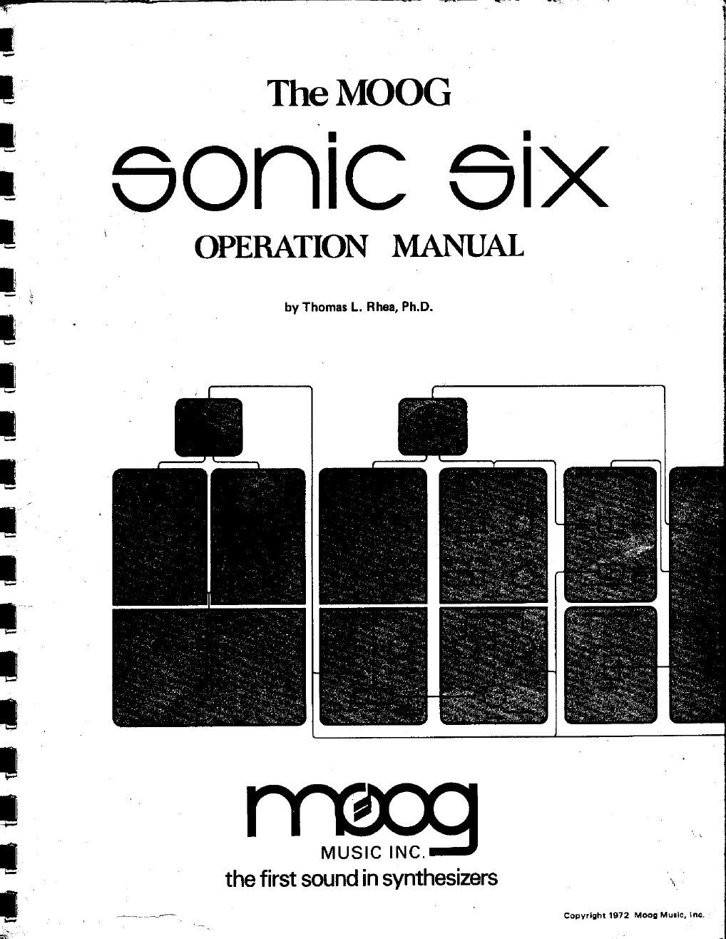 moog sonic 6 operation manual