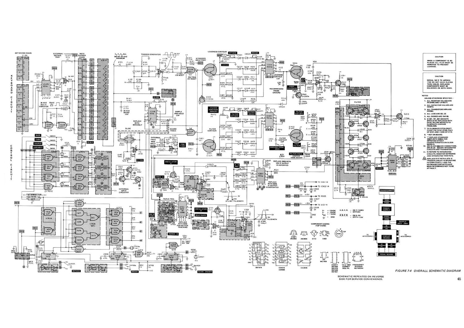 moog taurus schematics