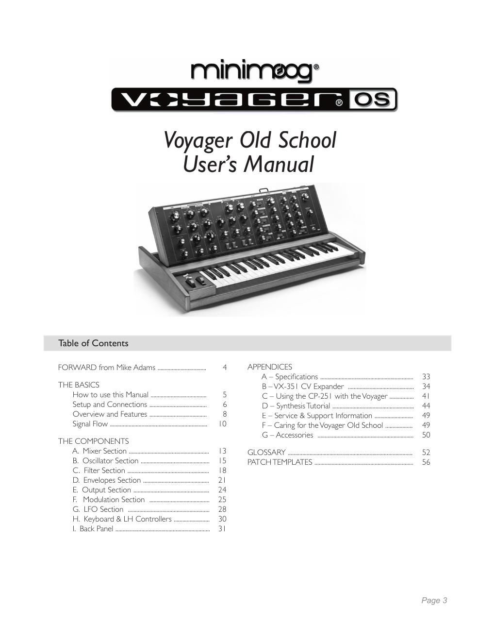 moog voyager manual pdf