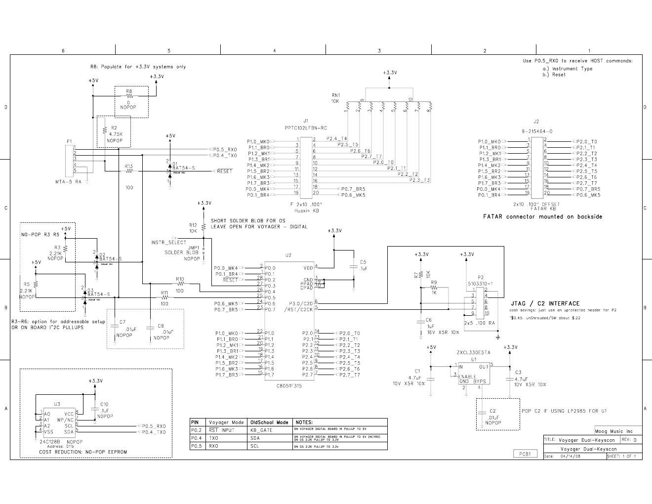 moog voyager old school schematics