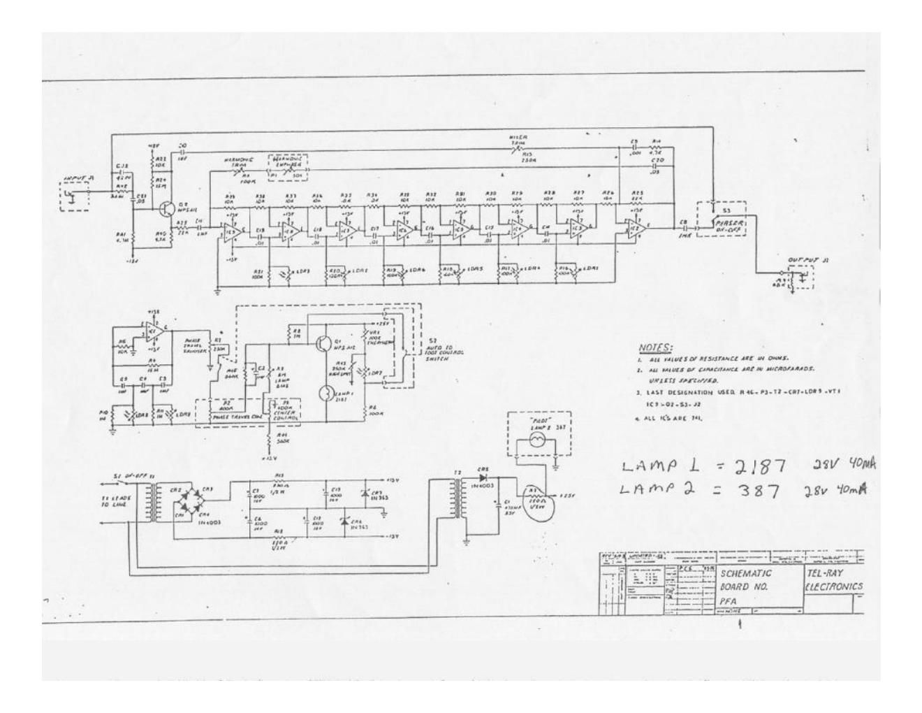 Morley PFA Phasor Volume Schematic