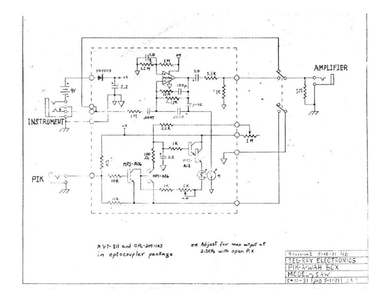 Morley SAW Pikawah Schematic