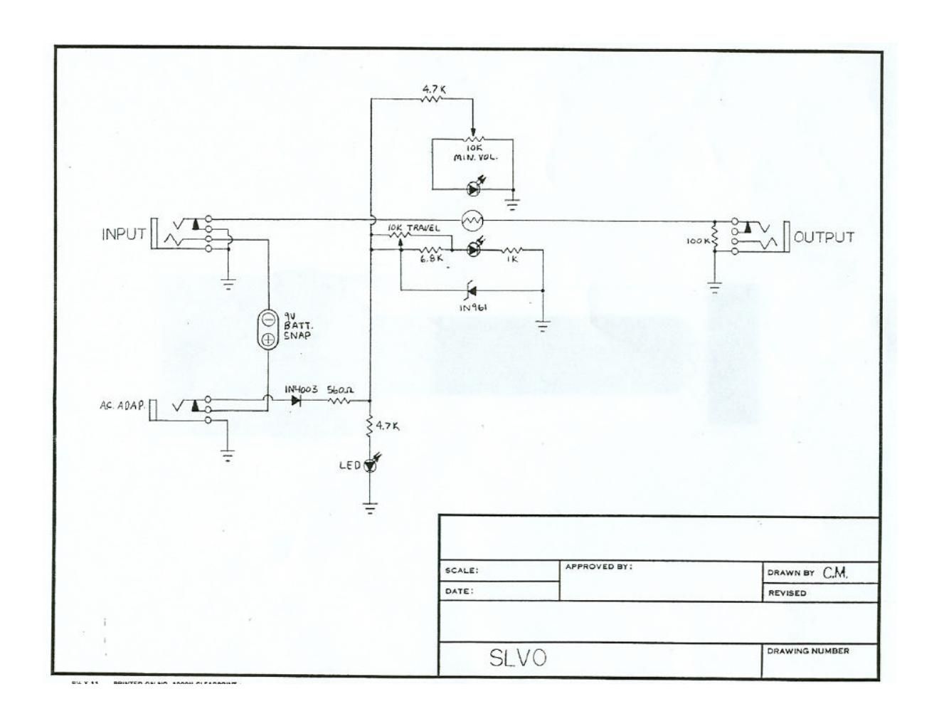 Morley SLVO Volume Schematic