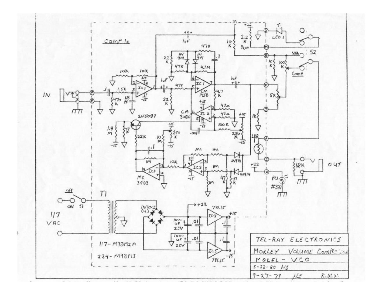 Morley VCO Compressor Volume Schematic