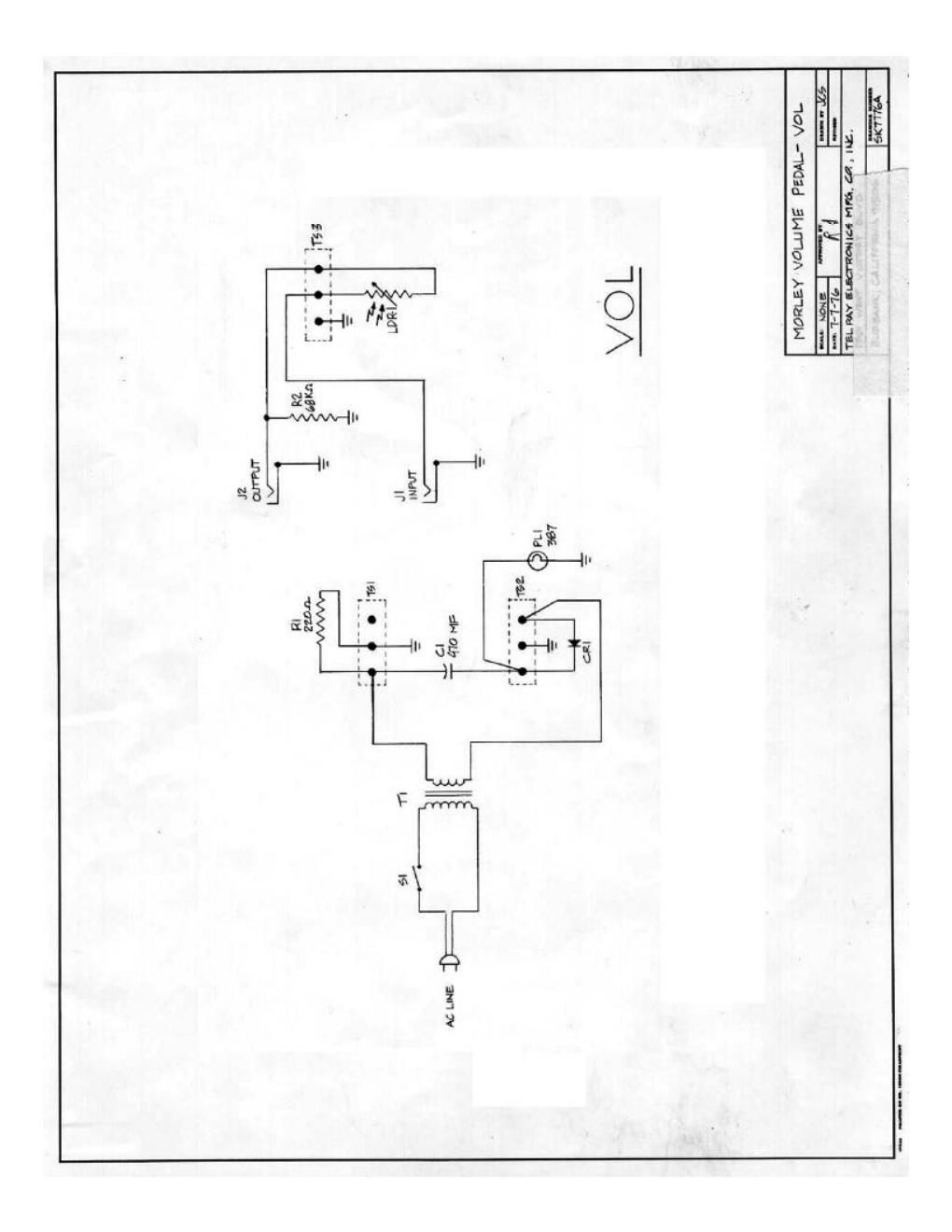 Morley VOL Volume Schematic