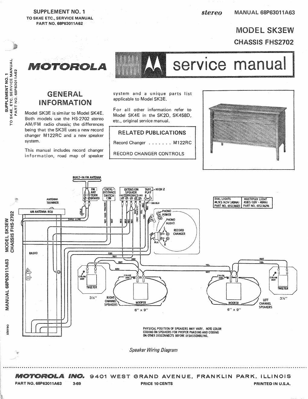 motorola sk 3 ew service manual