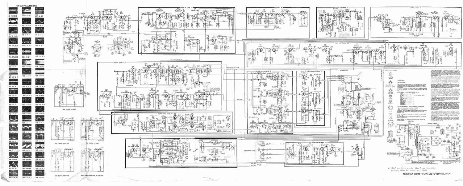 motorola ts 919 a service manual