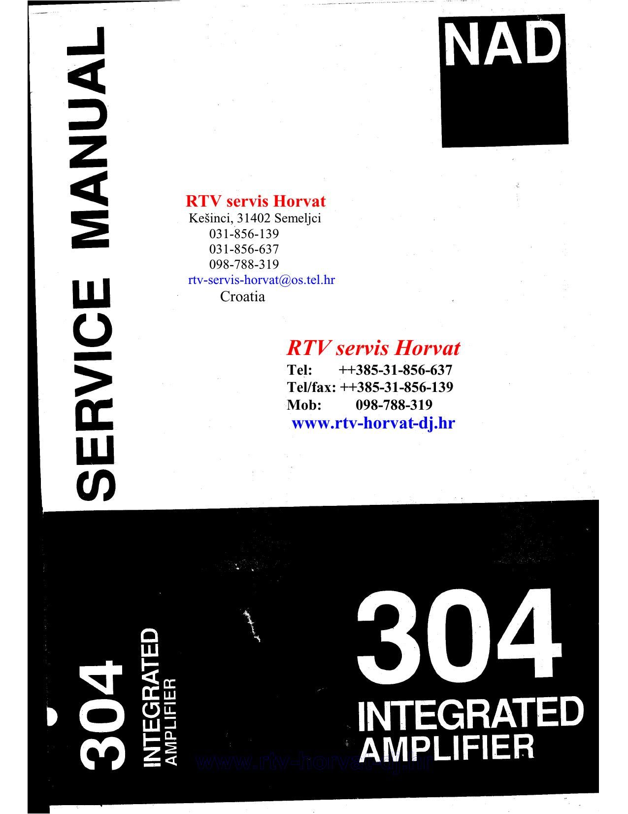 Nad 304 Service Manual 2