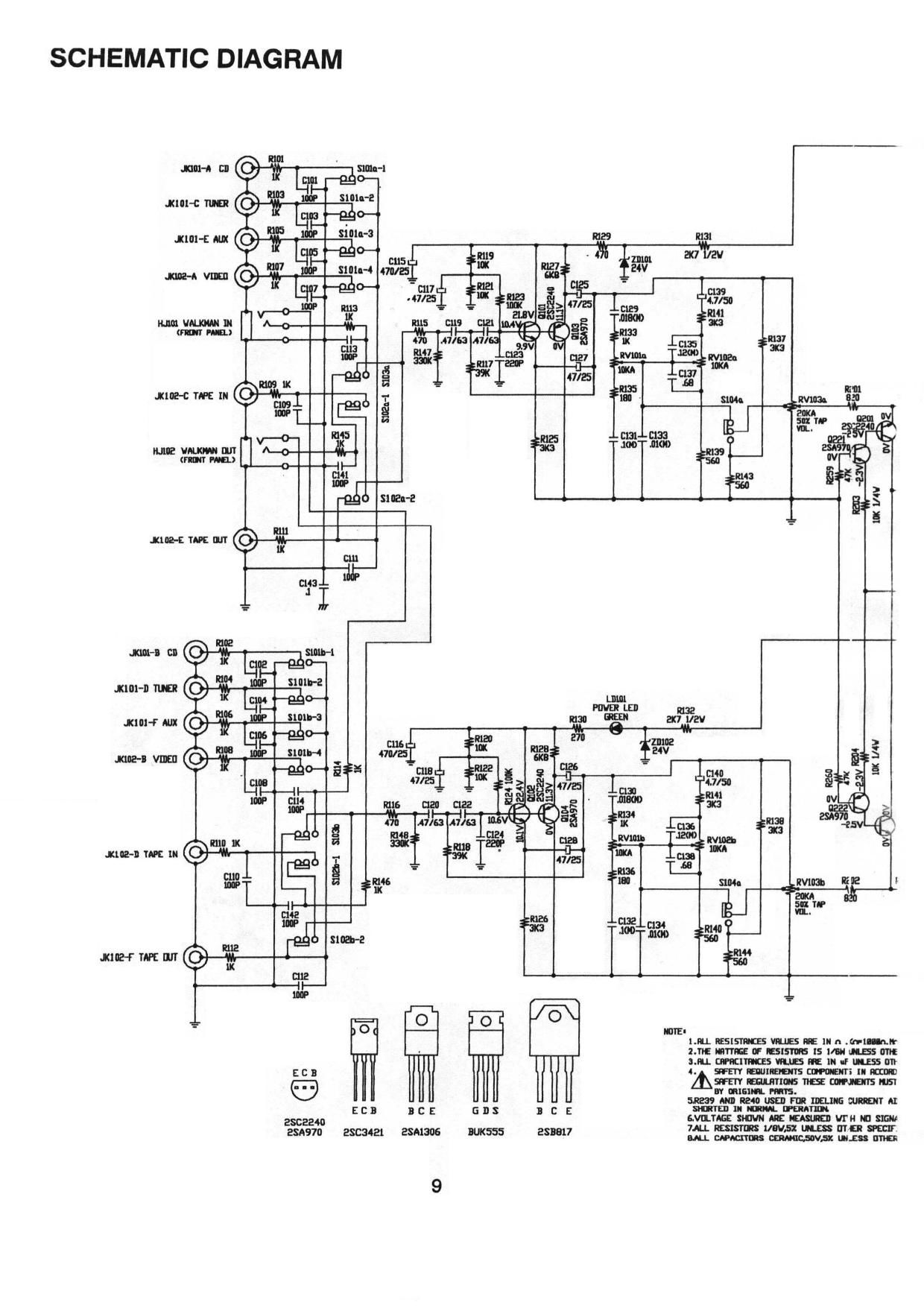 Nad 310 Schematic 2