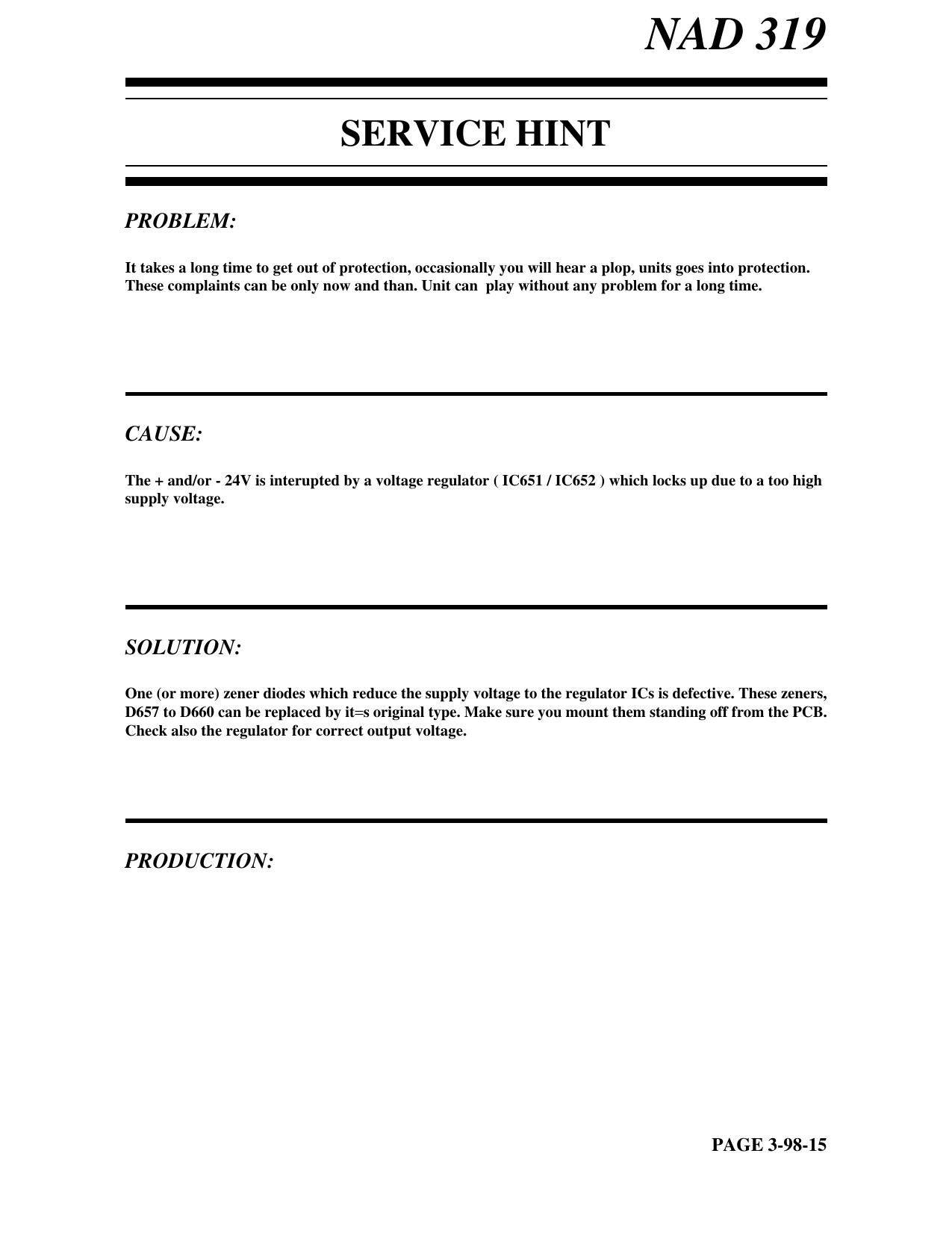 Nad 319 Service Manual 2