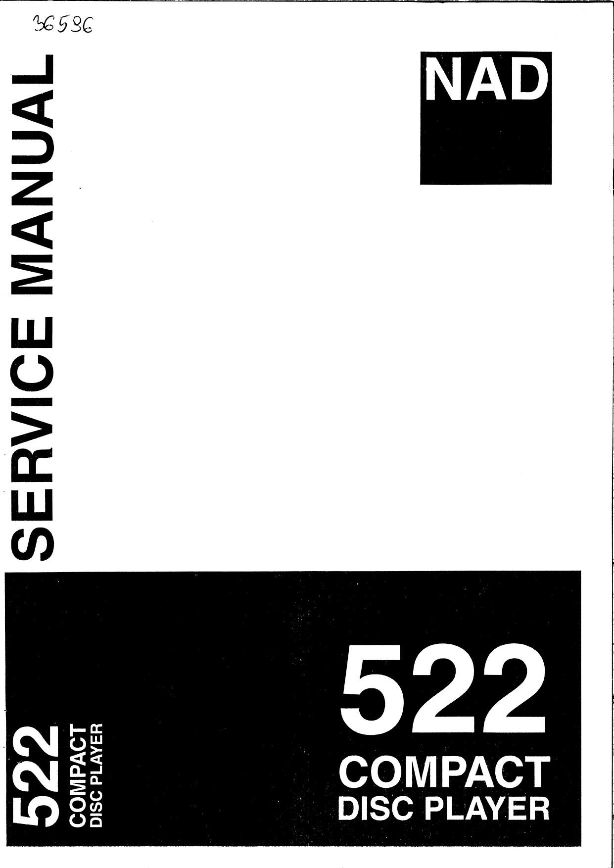 Nad 522 Service Manual