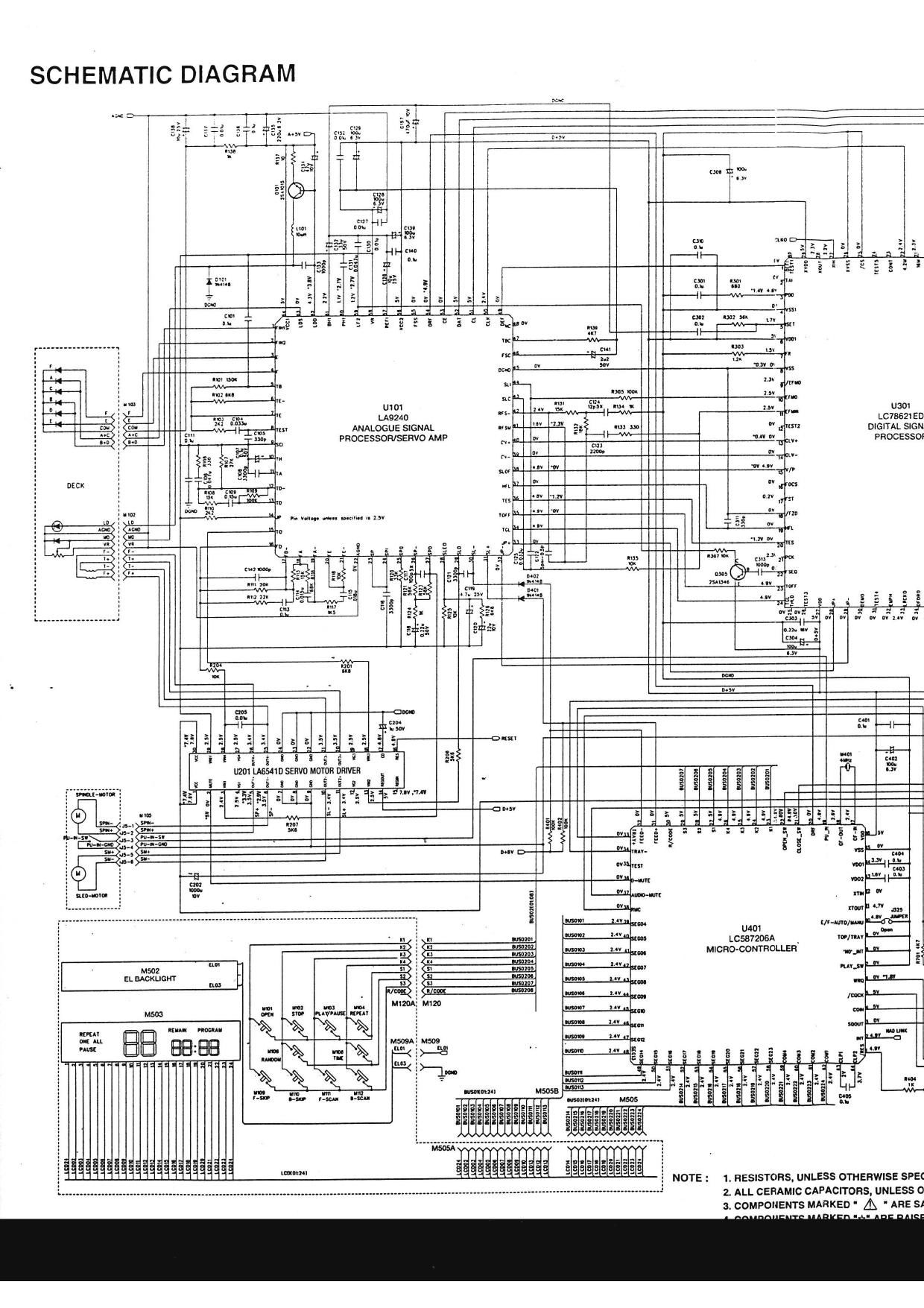 Nad 524 Schematic