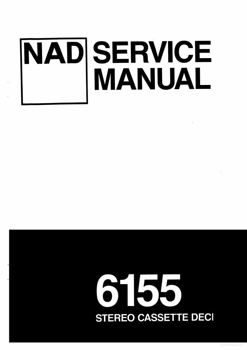 Nad 6155 Service Manual