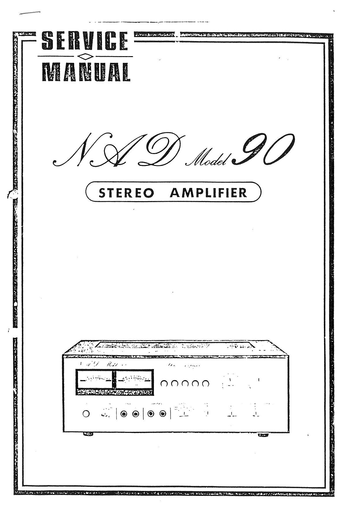 Nad 90 Service Manual