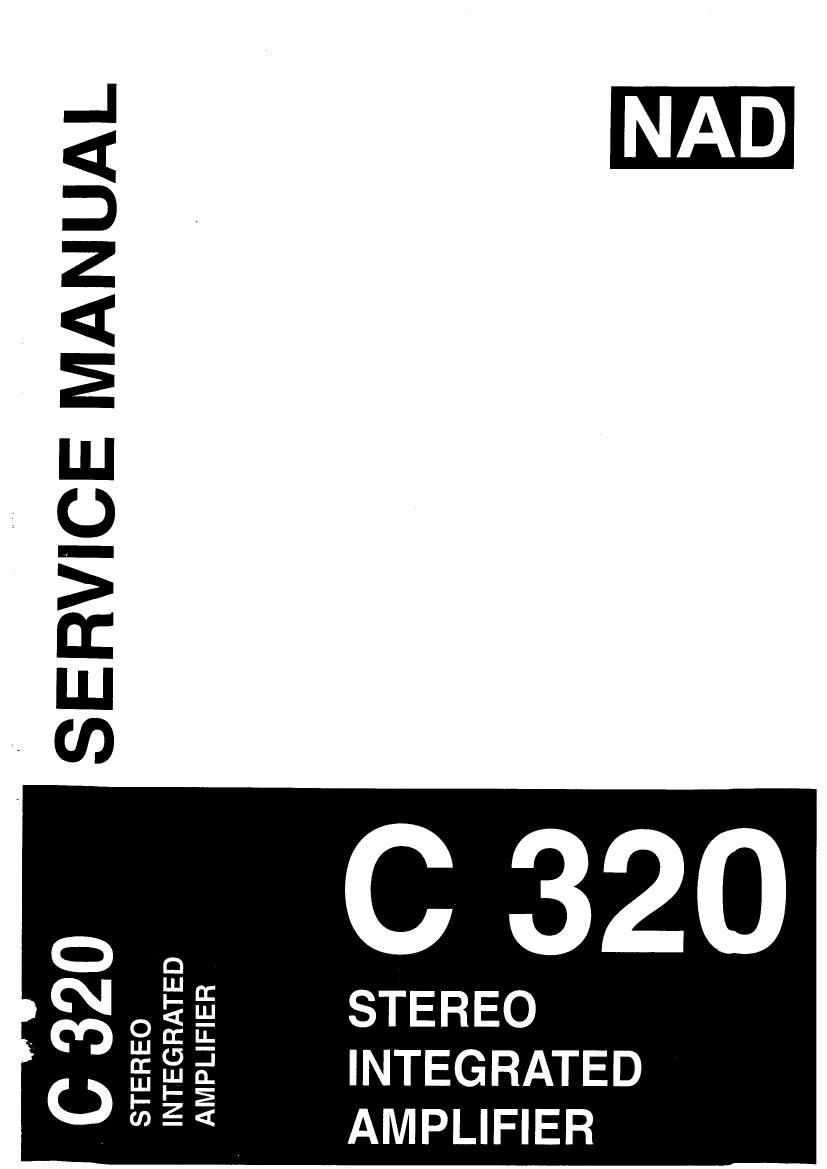 Nad C 320 Service Manual
