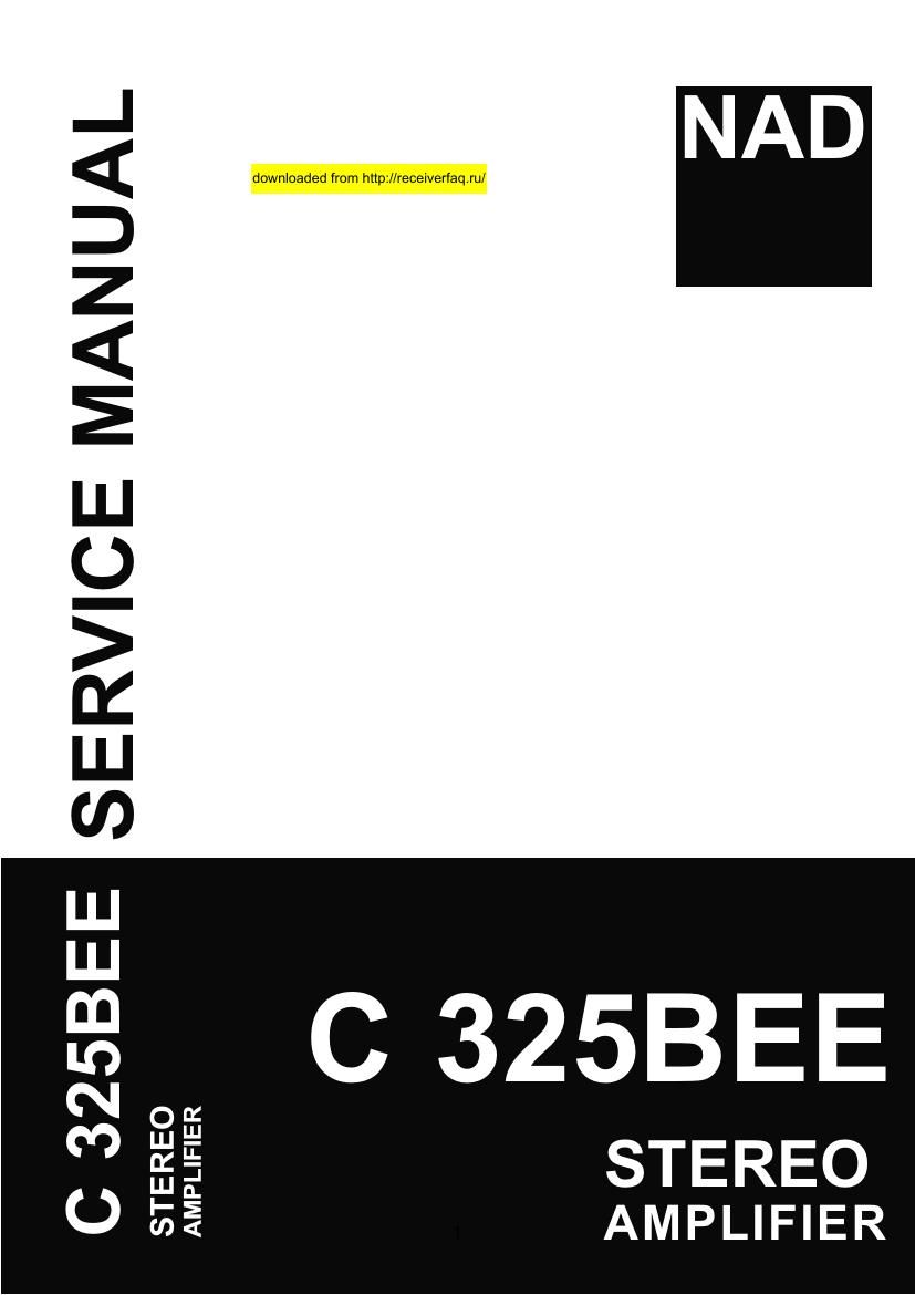 Nad C 325 BEE Schematic