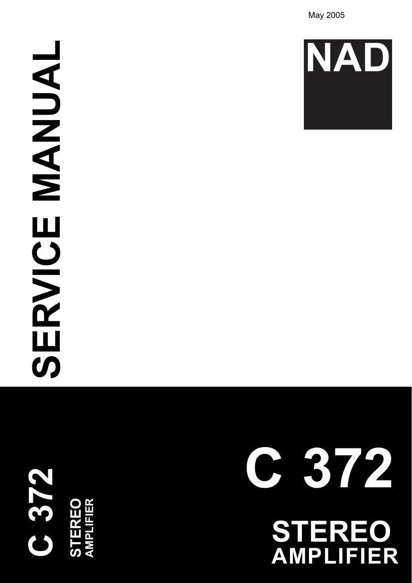 Nad C 372 Service Manual