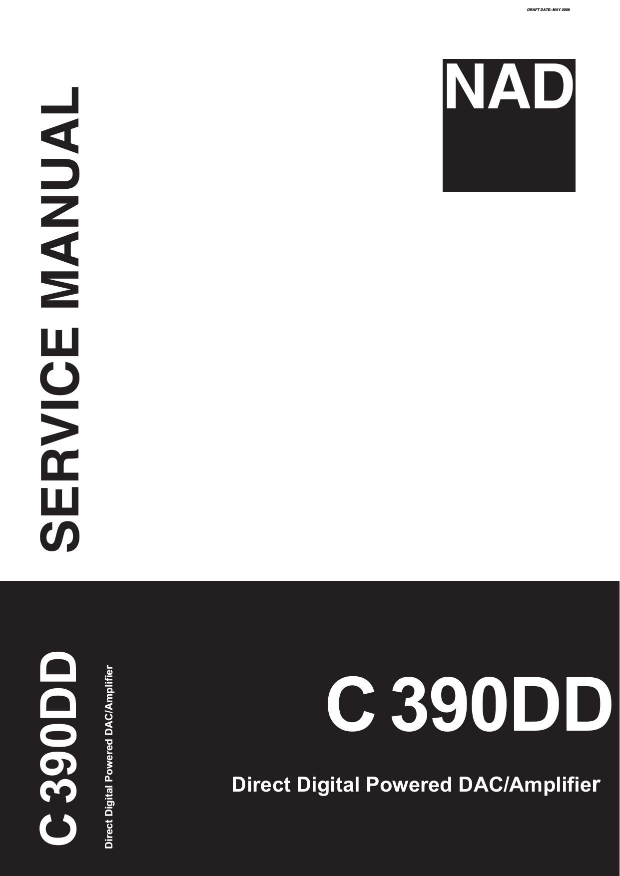 Nad C 390 DD Service Manual
