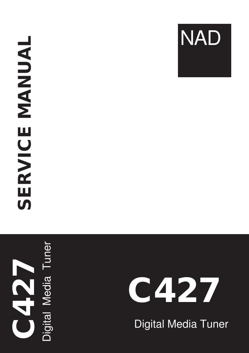 Nad C 427 Service Manual