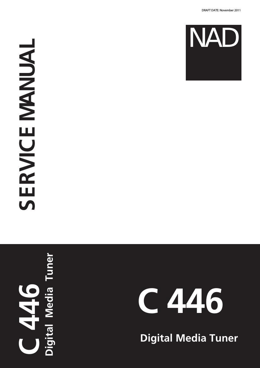 Nad C 446 Service Manual