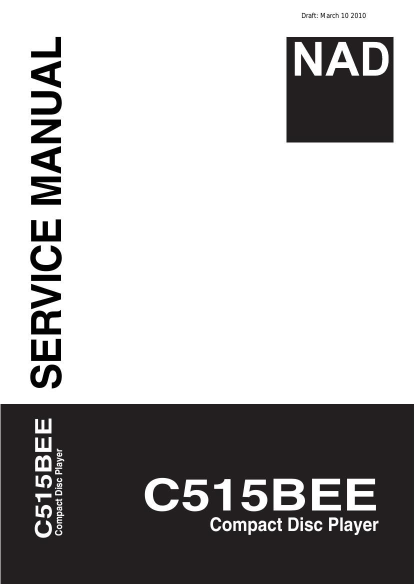 Nad C 515 BEE Service Manual