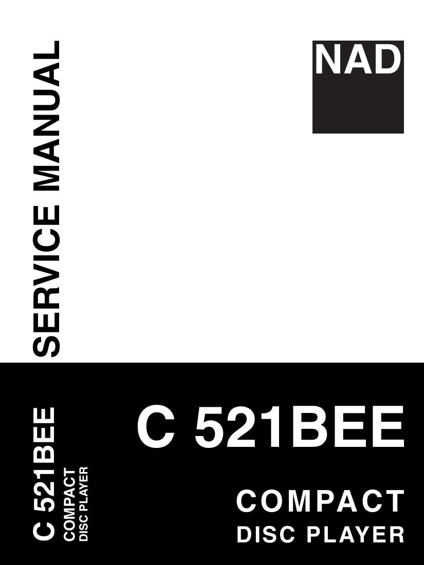 Nad C 521 BEE Service Manual