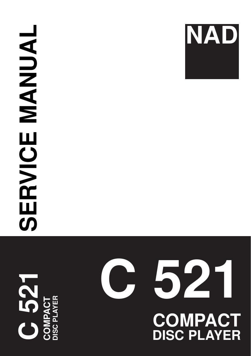 Nad C 521 Service Manual