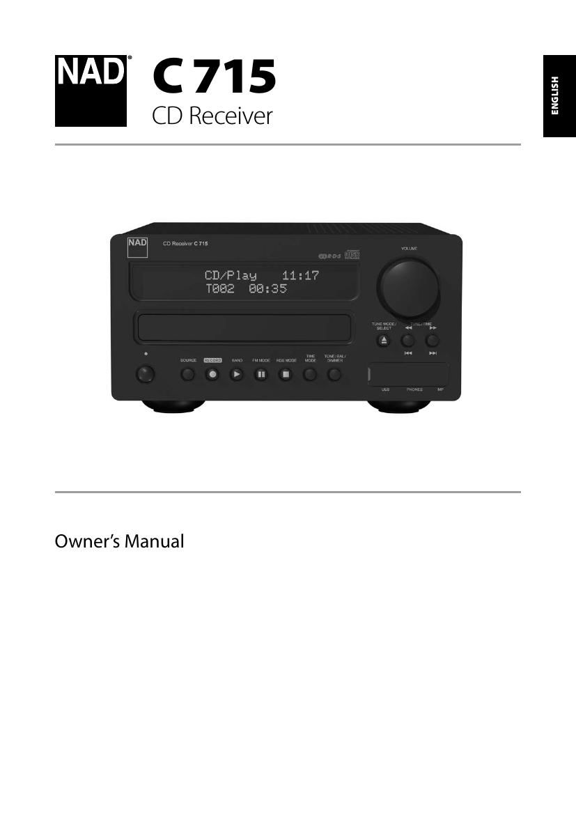 Nad C 715 Owners Manual 2