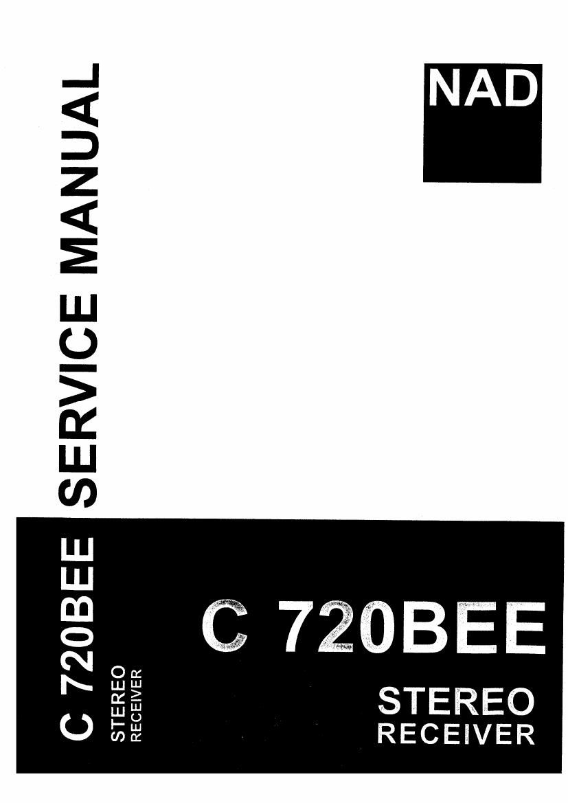 Nad C 720 BEE Service Manual