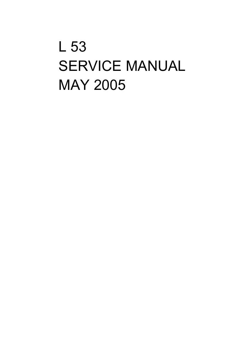 Nad L 53 Service Manual