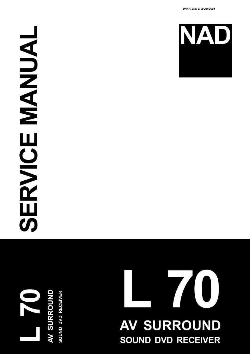 Nad L 70 Service Manual