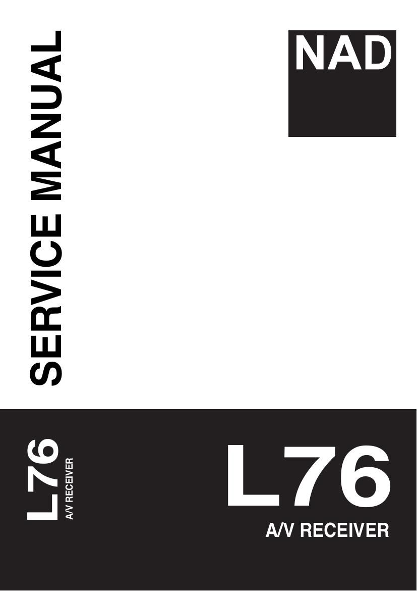 Nad L 76 Service Manual