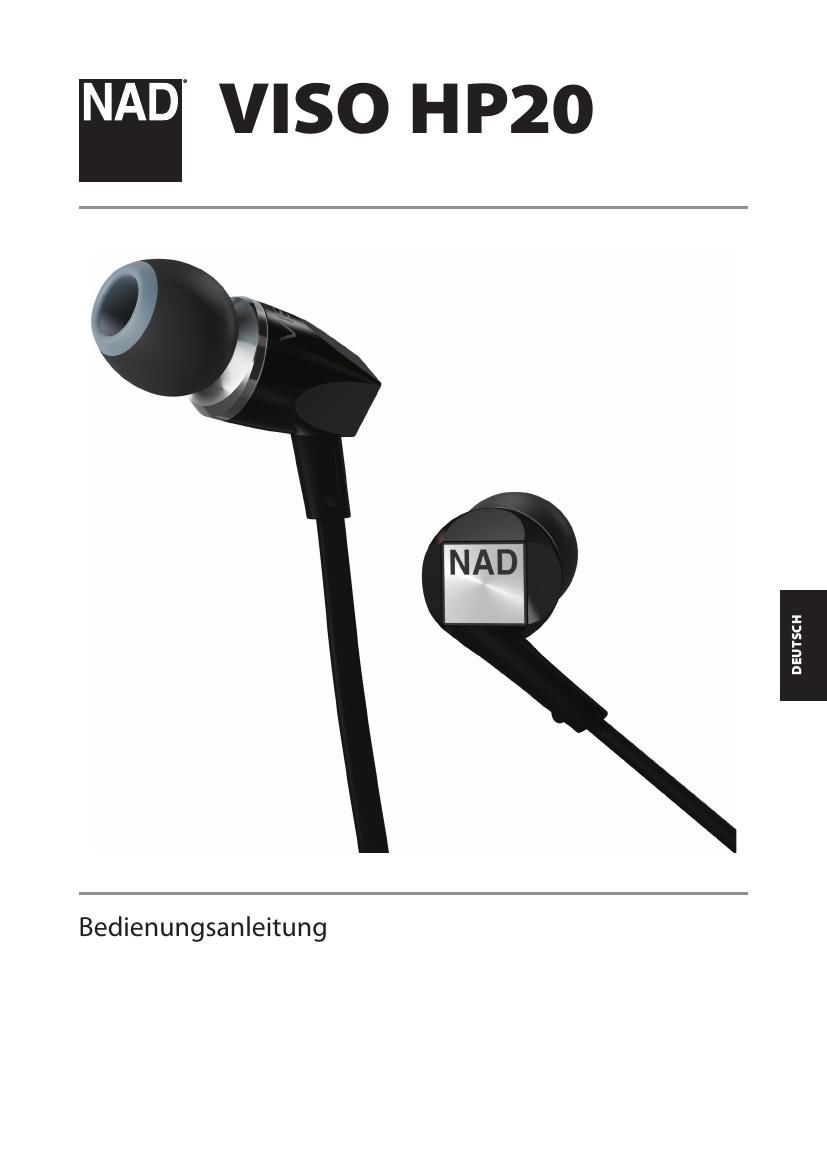 Nad Viso HP20 German Owners Manual
