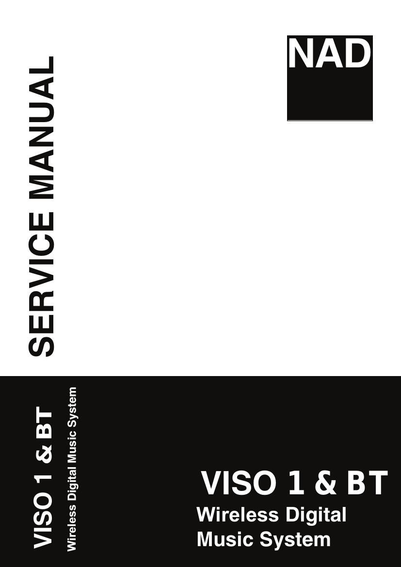 Nad Viso One BT Service Manual