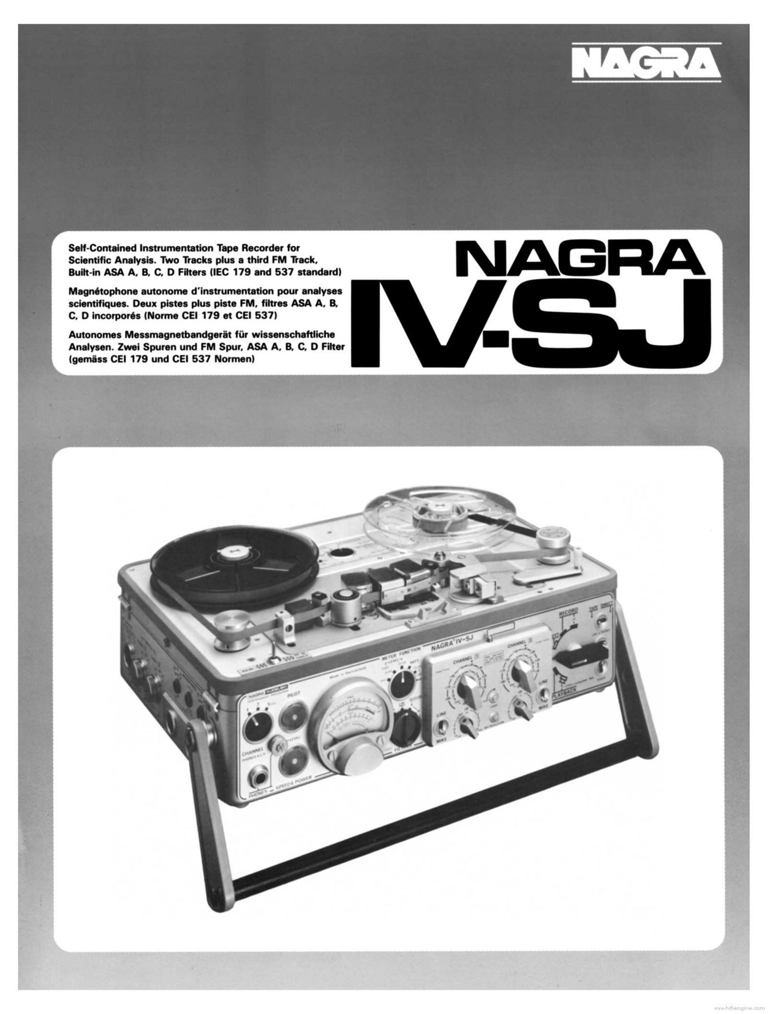 Nagra IV SJ Brochure